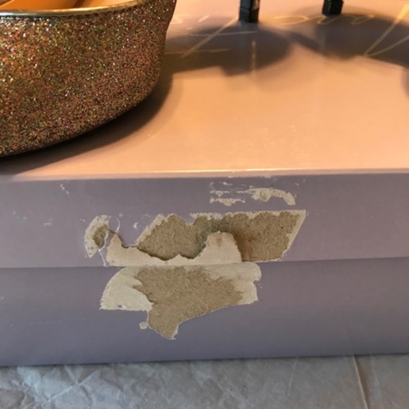 Marc Fisher D’Orsay Silver-Glitter Pumps. 7M. - Picture 15 of 15